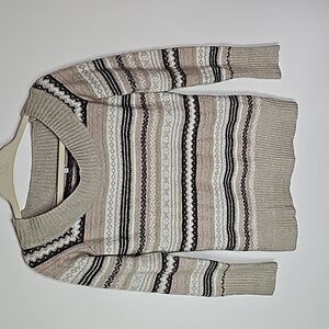 Kismet large scoop neck long sleeve sweater